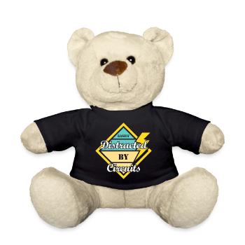 Distrait par les circuits Electro Worker Engineer - Nounours - noir - Devant