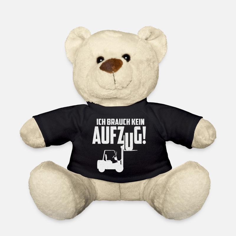 Gabelstapler Führerschein - Teddy - Schwarz