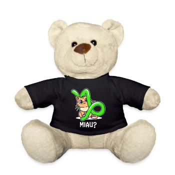 Steinbock Esoterik Statement Aberglaube Horoskop - Teddy - Schwarz - Vorne