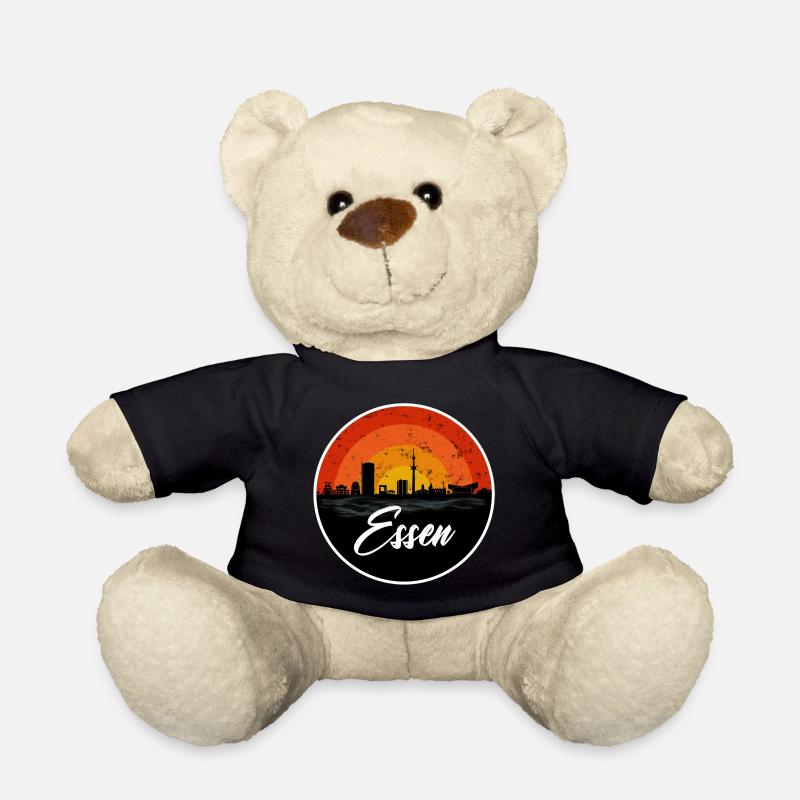 Essen Skyline II - Teddy - Schwarz