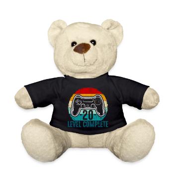 Retro-Controller-Level abgeschlossen - Teddy - Schwarz - Vorne