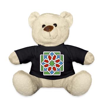 Andalucia 4 (dark) - Teddy Bear - black - Front