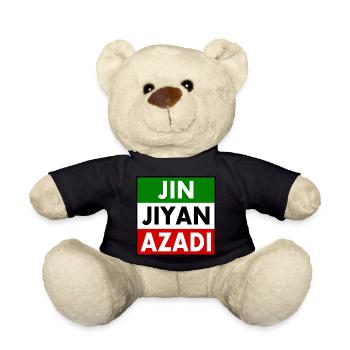 jin jiyan azadi - Nounours - noir - Devant