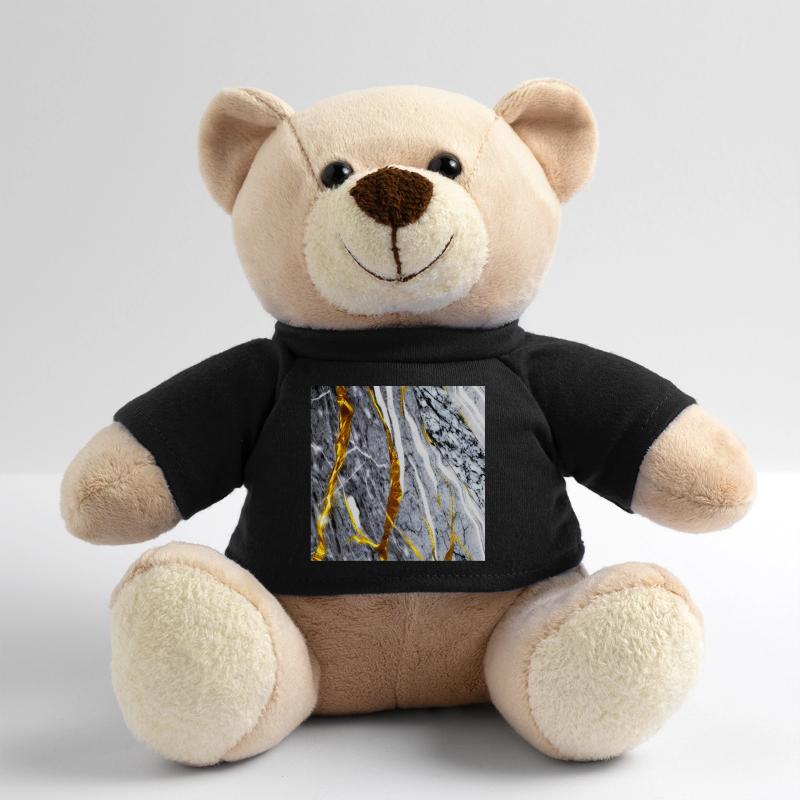 Marmor Gold Textur Teddy