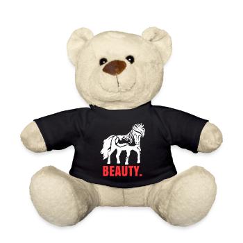 Islandpferde Pferde Spruch Pferdeliebe Pferdenarr - Teddy - Schwarz - Vorne