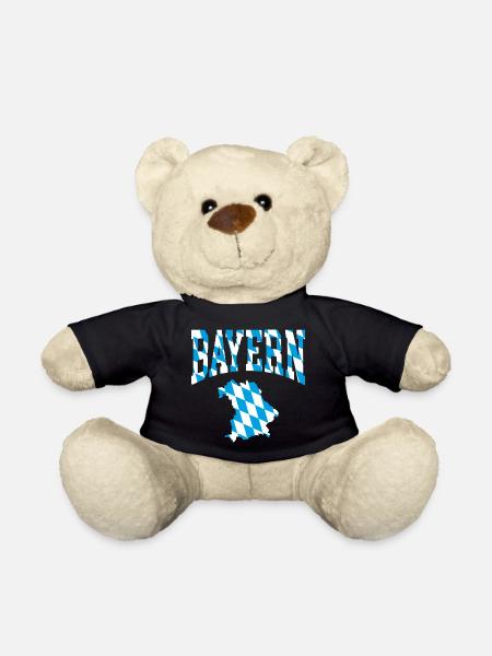 Bayern - Teddy - Schwarz