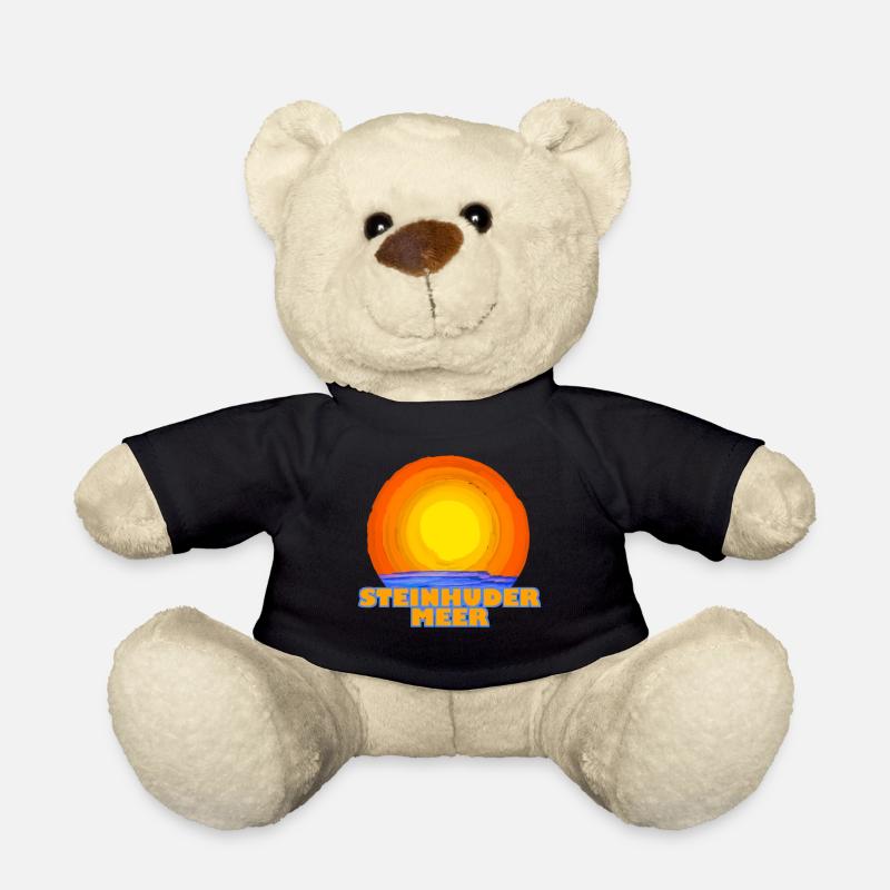 Steinhuder Meer Sonnenuntergang - Teddy - Schwarz