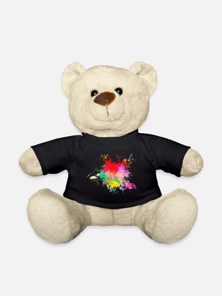 Psychedelic - Teddy Bear - black