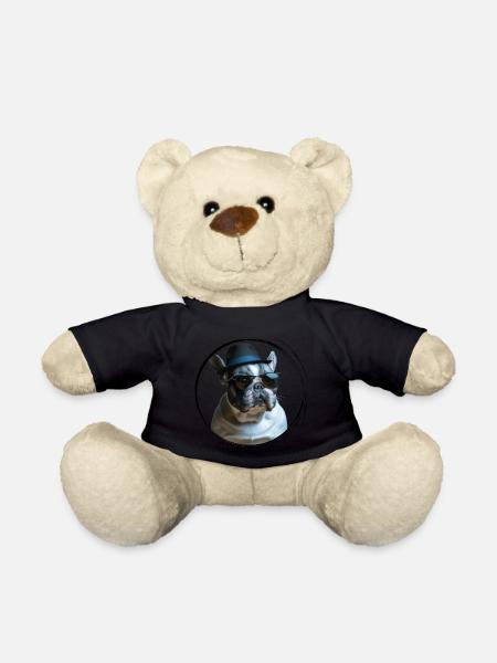 niedlicher mafiastyle Bully französische Bulldogge - Teddy - Schwarz