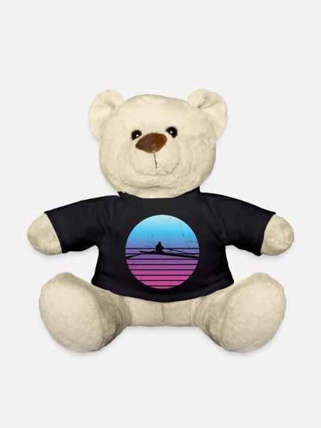 Rowing Rudern Damen Ruderer Herren - Teddy - Schwarz