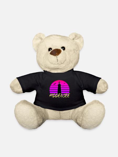 Hiddensee 80s - Teddy - Schwarz