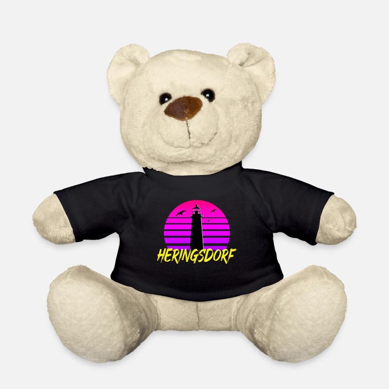 Heringsdorf 80s - Teddy - Schwarz