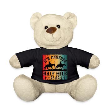 IT S ANOTHER HALF MILE OR SO - Teddy Bear - black - Front
