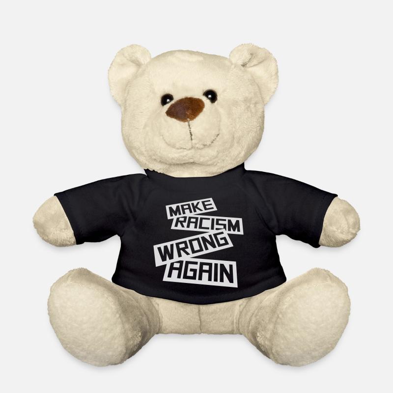make racism wrong again - Teddy - Schwarz