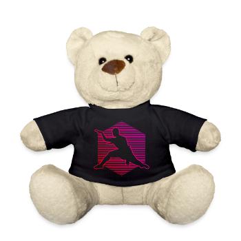 Kung Fu Herren Wushu Kungfu Kampfsport Damen - Teddy - Schwarz - Vorne