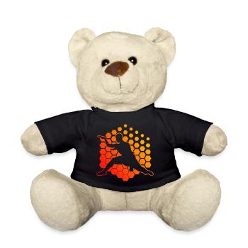 Herren Damen Kampfsport Wushu Kung Fu Kungfu - Teddy - Schwarz - Vorne
