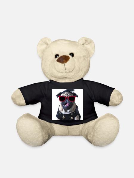 Carlin punk - Nounours - noir