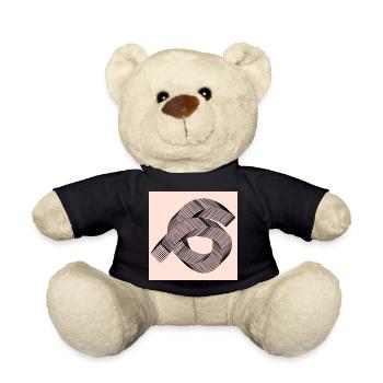 Modèle graphique - Nounours - noir - Devant