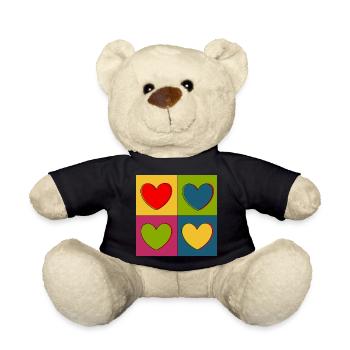 Cadeau pour la fête des mères : Idée de cadeau pour la fête des mères - Nounours - noir - Devant