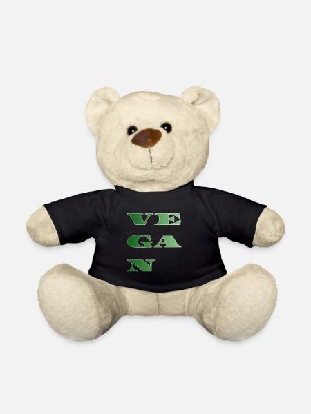 VÉGÉTALIEN - Nounours - noir
