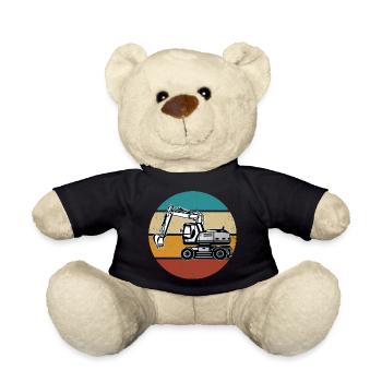Excavatrice - Nounours - noir - Devant