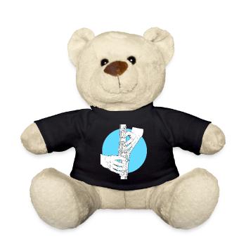 Hand Clarinet Oboe Tárogató - Teddy Bear - black - Front