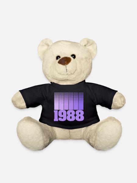 Jahr 1988 - Teddy - Schwarz