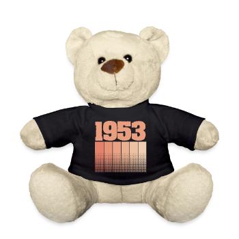 1953 - Teddy Bear - black - Front