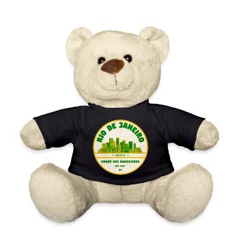 Rio de Janeiro City Logo 1565 - Teddy Bear - black - Front