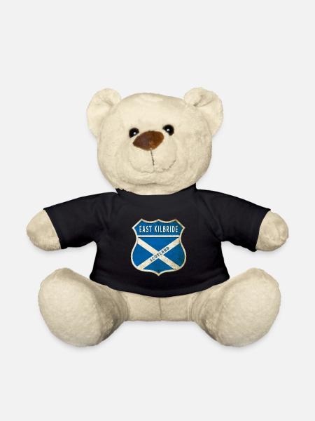 East Kilbride Schottland Wappen Flaggen Design - Teddy - Schwarz