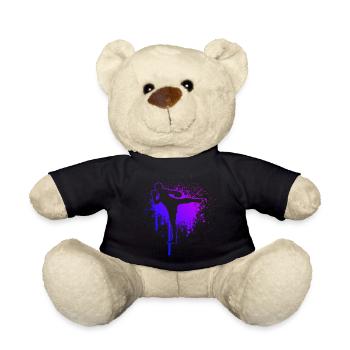 Thai Boxing Thai Boxing Muay Thai Thai Boxing Women - Teddy Bear - black - Front