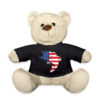 Boat Sail Sailing Ship Wave Sea Ocean Apparel - Teddy - Schwarz - Vorne