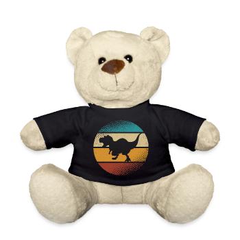 T-Rex - Teddy Bear - black - Front