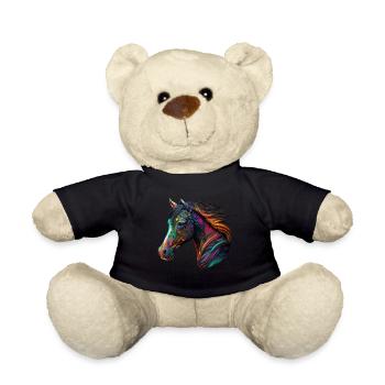 MEHRFARBIGES PFERD - Teddy - Schwarz - Vorne