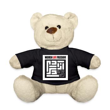 Women life freedom - Nounours - noir - Devant