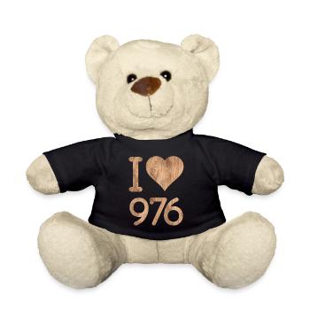 love 976 - Nounours - noir - Devant
