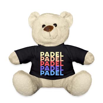 Padel Training Spruch Sportart Padelspiel Spieler - Teddy - Schwarz - Vorne