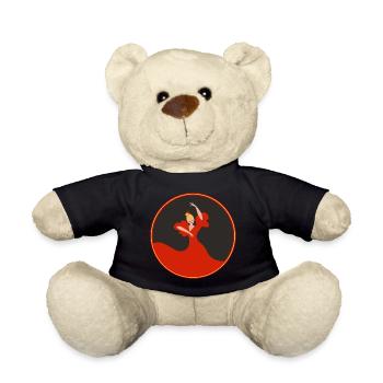 Danseur de flamenco 2 - Nounours - noir - Devant