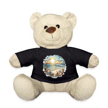 Beach Dream - Teddy Bear - black - Front