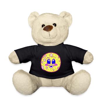 Lune laide Kawaii - Nounours - noir - Devant
