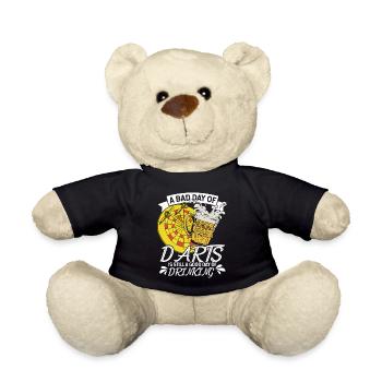 Dart Kneipen Bier Design - Teddy - Schwarz - Vorne