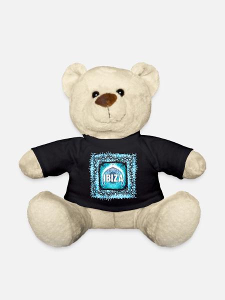 Ibiza Elektronik Kunst Design - Teddy - Schwarz