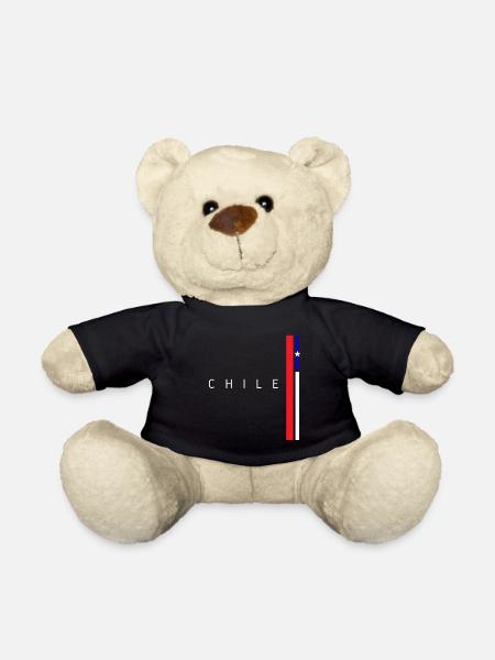 Flagge von Chile - Teddy - Schwarz