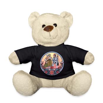 Sorbian Folklore – Traditional Costume and Dance - Teddy Bear - black - Front