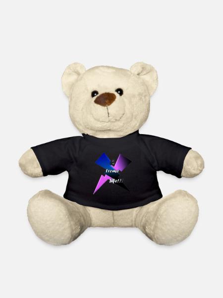 EXTREME LIFE - Teddy Bear - black