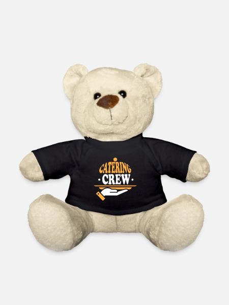 Catering Crew Caterer Essen servieren Service Team - Teddy - Schwarz