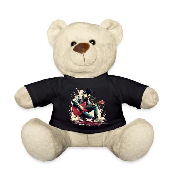 Guitarist - Teddy Bear - black - Front