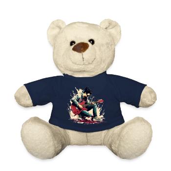 Guitarist - Teddy Bear - french navy - Front