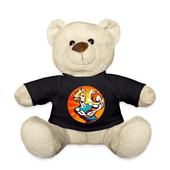 Match de volley-ball - Nounours - noir - Devant