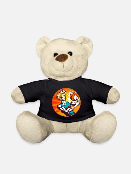 Volleyball Spiel - Teddy - Schwarz